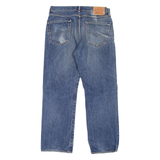 LEVI'S 751 Jeans Mens Blue Regular Straight Stone Wash W34 L30