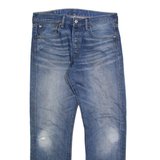LEVI'S 501 Jeans Mens Blue Regular Straight W32 L30