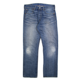 LEVI'S 501 Jeans Mens Blue Regular Straight W32 L30