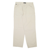 GUESS Womens Trousers Beige Regular Straight W34 L31