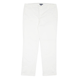 TOMMY HILFIGER Chino Womens Trousers White Regular Tapered W36 L31