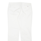 TOMMY HILFIGER Chino Womens Trousers White Regular Tapered W36 L31