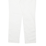 TOMMY HILFIGER Chino Womens Trousers White Regular Tapered W36 L31