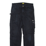 DIADORA Mens Trousers Black Regular Straight W32 L32