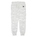 ANGELO LITRICO Camo Mens Trousers Grey Regular Tapered W34 L30