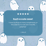 Powder Blue Ghostly iPhone XR Case