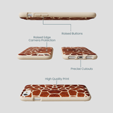 Seashell Giraffe iPhone 6/6s/7/8/SE Case