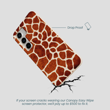 Seashell Giraffe Samsung Galaxy S25 Case