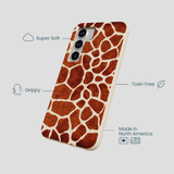 Seashell Giraffe Samsung Galaxy S25 Case