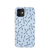 Powder Blue Golf Clubs iPhone 12/ iPhone 12 Pro Case