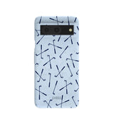 Powder Blue Golf Clubs Google Pixel 8 Case