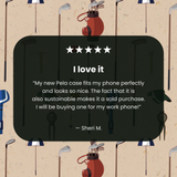 Seashell Golf Time iPhone 14 Case