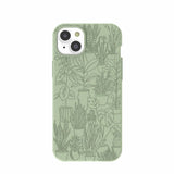 Sage Green Green Oasis iPhone 14 Plus Case