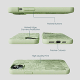 Sage Green Green Oasis iPhone 14 Plus Case