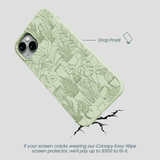 Sage Green Green Oasis iPhone 15 Plus Case