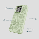 Sage Green Green Oasis iPhone 16 Pro Case