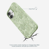 Sage Green Green Oasis iPhone 17 Case