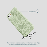 Sage Green Green Oasis iPhone 6/6s/7/8/SE Case