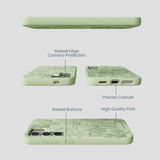 Sage Green Green Oasis Samsung Galaxy S25 Case