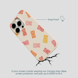 Seashell Gummy Bears iPhone 14 Pro Case
