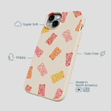 Seashell Gummy Bears iPhone 15 Plus Case