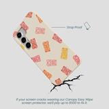 Seashell Gummy Bears Samsung Galaxy S25 Case