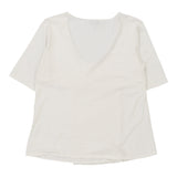 Armani Jeans T-Shirt - XL White Cotton