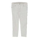 Ermanno Scervino Jeans - 32W UK 10 White Cotton