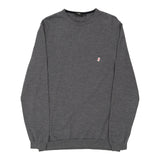 Hugo Boss Slim Fit Jumper - 2XL Grey Cotton