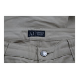 Armani Jeans Jeans - 36W UK 14 Beige Cotton