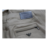 Armani Jeans Jeans - 36W UK 14 Beige Cotton