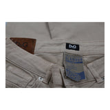 Dolce & Gabbana Jeans - 29W UK 8 Beige Cotton