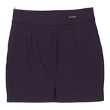 Love Moschino Mini Skirt - 27W UK 8 Purple Polyester Blend