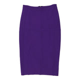 Versace Jeans Couture Maxi Pencil Skirt - 30W UK 10 Purple Viscose Blend