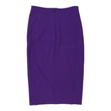 Versace Jeans Couture Maxi Pencil Skirt - 30W UK 10 Purple Viscose Blend