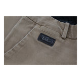 Dolce & Gabbana Trousers - 30W UK 10 Beige Cotton