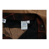 Age 12 Dolce & Gabbana Checked Cord Trousers - 26W 30L Brown Wool Blend