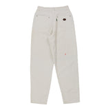 Age 14 Valentino Cord Trousers - 26W 30L White Cotton