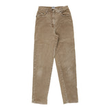 Age 15 Moschino Cord Trousers - 26W 28L Brown Cotton