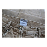 Age 15 Moschino Cord Trousers - 26W 28L Brown Cotton