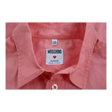Age 13 Moschino Shirt - Large Orange Cotton