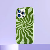 Sage Green Watermelon Time Warp iPhone 13 Mini Case