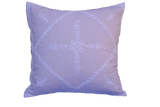 Hand Embroidered Sequins Decorative Lavender throw Pillow