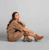 Harper Vegan Chunky Chelsea Ankle Boot