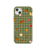 Forest Floor Harvest Folk iPhone 15 Plus Case