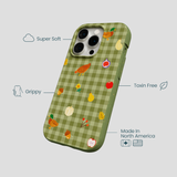 Forest Floor Harvest Folk iPhone 15 Pro Case