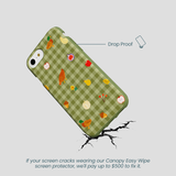 Forest Floor Harvest Folk iPhone 6/6s/7/8/SE Case