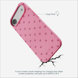 Bubblegum Pink Hearts iPhone Air Case