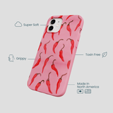Bubblegum Pink Heatwave iPhone 12/ iPhone 12 Pro Case