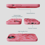 Bubblegum Pink Heatwave iPhone 14 Case